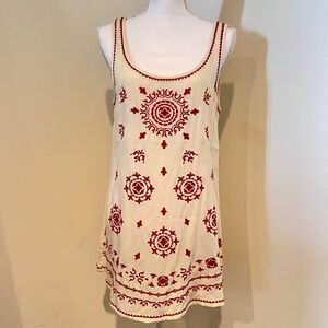 Sundance Embroidered Sleeveless Tunic or Cover-Up
